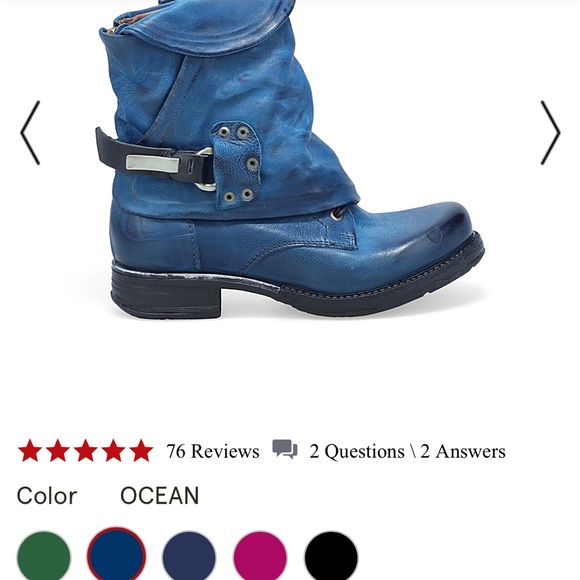 A.S.98 Emerson Italian Zipper Boho Biker Rust Distressed Boots EU41/US10.5 TTS - Picture 12 of 13